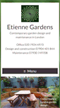 Mobile Screenshot of etiennegardening.com